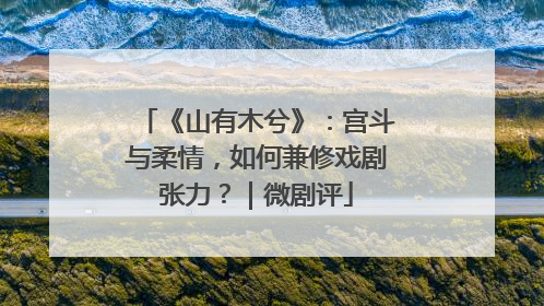 《山有木兮》：宫斗与柔情，如何兼修戏剧张力？｜微剧评