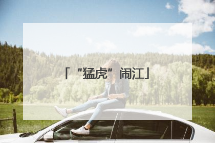“猛虎”闹江