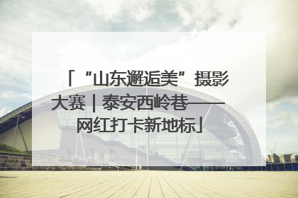 “山东邂逅美”摄影大赛｜泰安西岭巷——网红打卡新地标