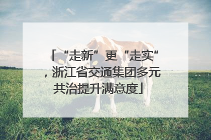 “走新”更“走实”，浙江省交通集团多元共治提升满意度