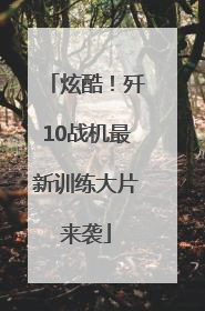 炫酷！歼10战机最新训练大片来袭
