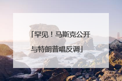 罕见！马斯克公开与特朗普唱反调