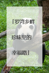 罗湾乡畔 珍味里的幸福路