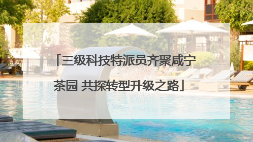 三级科技特派员齐聚咸宁茶园 共探转型升级之路