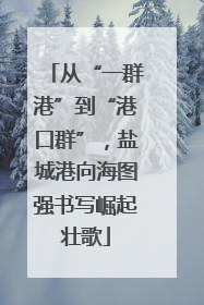 从“一群港”到“港口群”，盐城港向海图强书写崛起壮歌