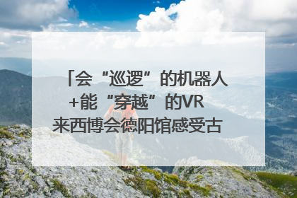 会“巡逻”的机器人+能“穿越”的VR 来西博会德阳馆感受古蜀文明与现代智造的时空对话｜西博视界