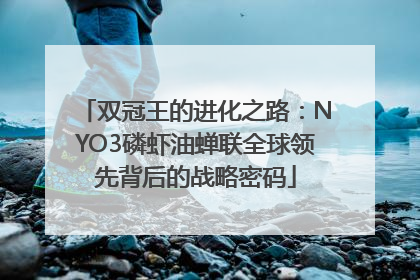 双冠王的进化之路：NYO3磷虾油蝉联全球领先背后的战略密码