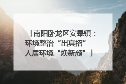 南阳卧龙区安皋镇：环境整治“出真招” 人居环境“焕新颜”