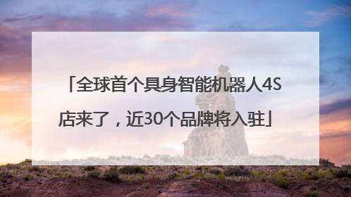 全球首个具身智能机器人4S店来了，近30个品牌将入驻