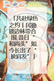 共赴绿色之约丨民勤锁边林带合围 昔日“和尚头”如今长出了“披肩发”
