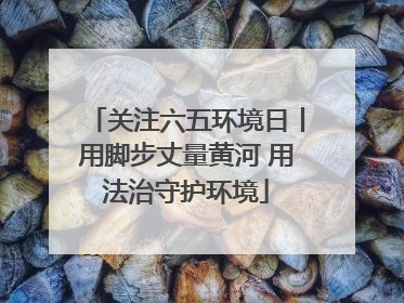关注六五环境日丨用脚步丈量黄河 用法治守护环境