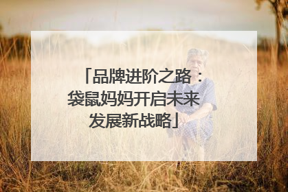 品牌进阶之路：袋鼠妈妈开启未来发展新战略