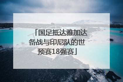 国足抵达雅加达备战与印尼队的世预赛18强赛