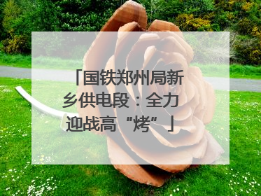 国铁郑州局新乡供电段：全力迎战高“烤”