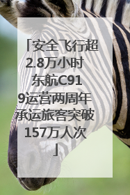 安全飞行超2.8万小时 东航C919运营两周年承运旅客突破157万人次