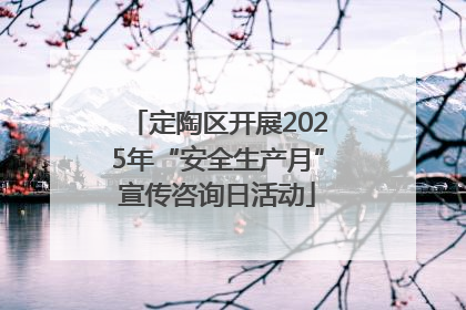 定陶区开展2025年“安全生产月”宣传咨询日活动