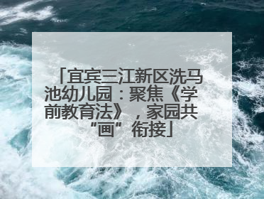 宜宾三江新区洗马池幼儿园：聚焦《学前教育法》，家园共“画”衔接