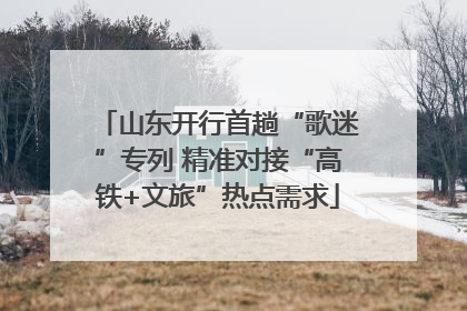 山东开行首趟“歌迷”专列 精准对接“高铁+文旅”热点需求