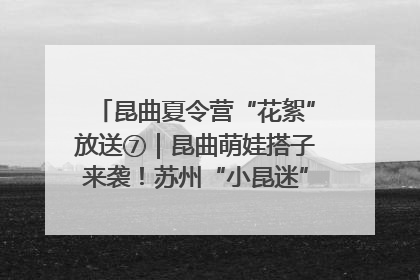 昆曲夏令营“花絮”放送⑦｜昆曲萌娃搭子来袭！苏州“小昆迷”姐弟期待同台演绎“姑苏水磨调”