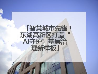 智慧城市先锋！东湖高新区打造“AI守护”基层治理新样板