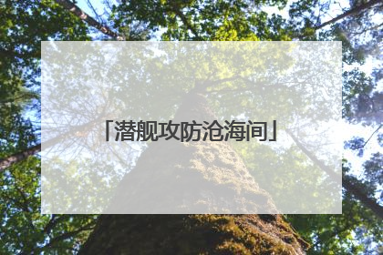 潜舰攻防沧海间