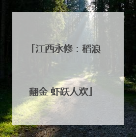江西永修：稻浪翻金 虾跃人欢