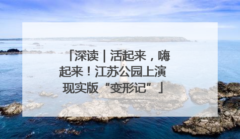 深读｜活起来，嗨起来！江苏公园上演现实版“变形记”