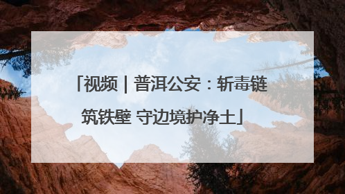视频｜普洱公安：斩毒链筑铁壁 守边境护净土