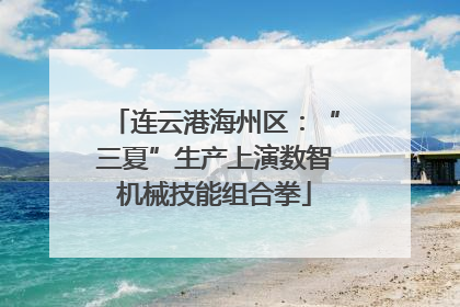 连云港海州区：“三夏”生产上演数智机械技能组合拳