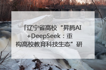 辽宁省高校“昇腾AI+DeepSeek：重构高校教育科技生态”研讨会在沈阳成功举办