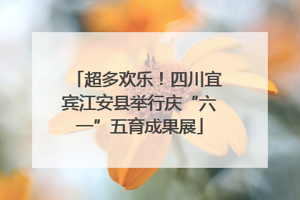 超多欢乐！四川宜宾江安县举行庆“六一”五育成果展