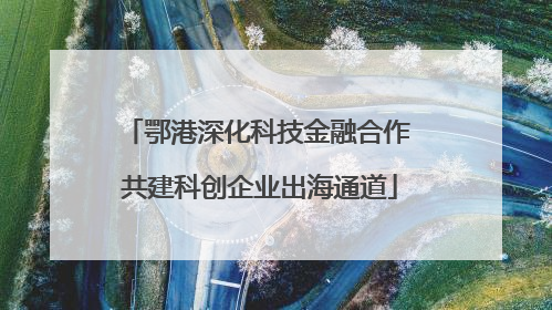 鄂港深化科技金融合作 共建科创企业出海通道