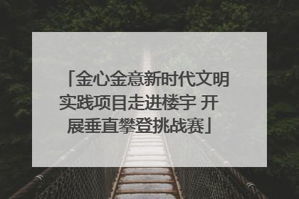 金心金意新时代文明实践项目走进楼宇 开展垂直攀登挑战赛