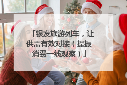 银发旅游列车，让供需有效对接（提振消费一线观察）