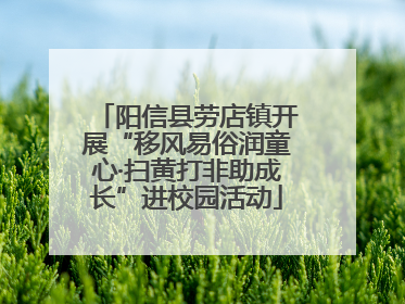 阳信县劳店镇开展“移风易俗润童心·扫黄打非助成长”进校园活动