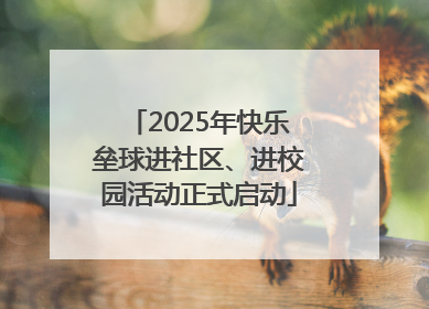 2025年快乐垒球进社区、进校园活动正式启动