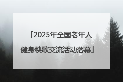 2025年全国老年人健身秧歌交流活动落幕