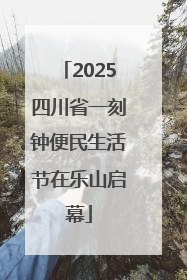 2025四川省一刻钟便民生活节在乐山启幕