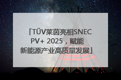 TÜV莱茵亮相SNEC PV+ 2025，赋能新能源产业高质量发展